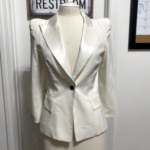 White blazer